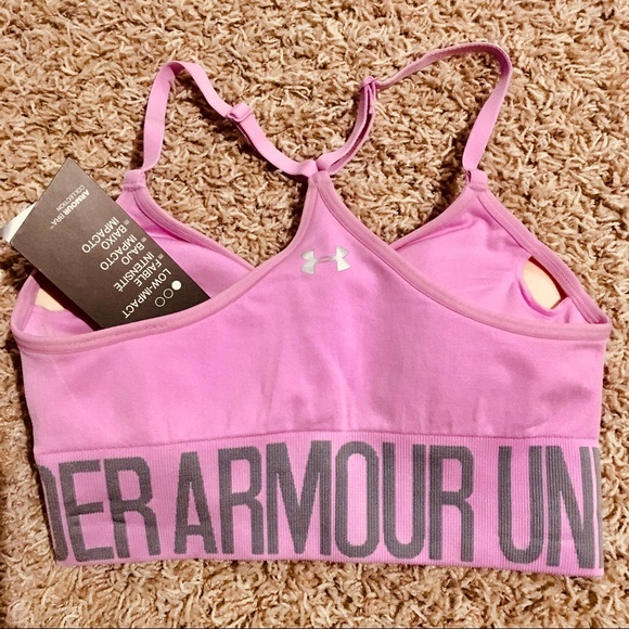 Under Armor Low Impact seamless sports bra NWT - Picture 6 of 6